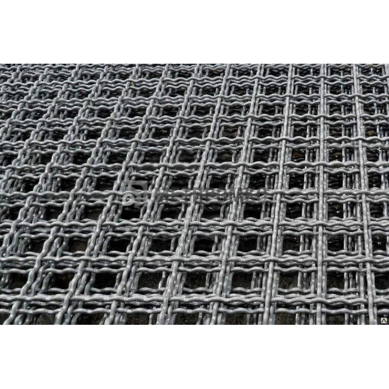 Сетка рифленая Р стальная 2x2x1.2 мм ТУ 14-178-457-04