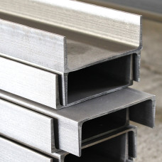 Швеллер нержавеющий 25х50х25х1.3 мм 2.24 м