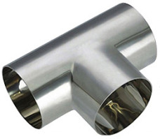 Тройник нержавеющий 323.9 мм 3 мм AISI 304