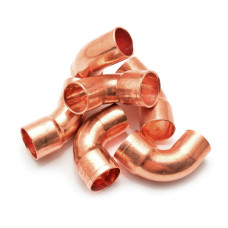 Отвод медный 18 мм 90° однораструбный