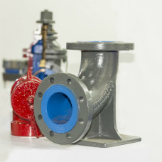 Пожарная подставка чугунная фланцевая ППФ 100 мм