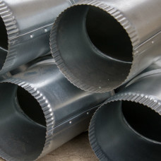 Труба водосточная круглая оцинкованная мм 3 м