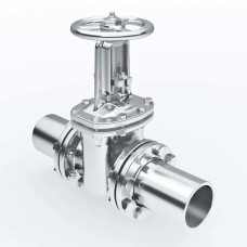 Вентиль нержавеющий запорный полнопроходной 22 мм