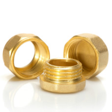 Заглушка латунная 50 мм с внутренней резьбой